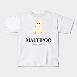 Maltipoo Explanation Kids T-Shirt